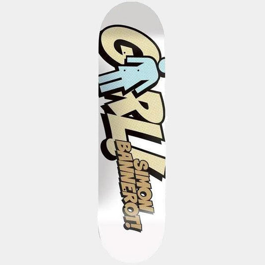 Girl Skateboards Simon Bannerot Blammo Deck 8.5"-Black Sheep Skate Shop