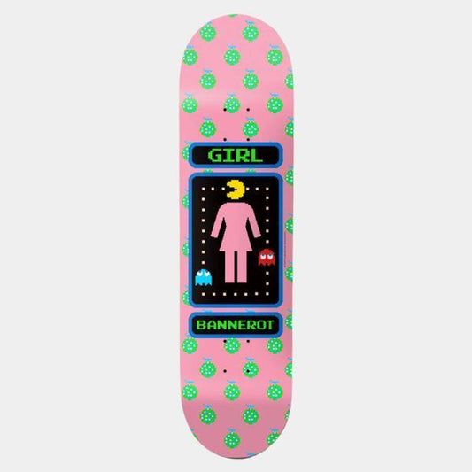 Girl Skateboards Simon Bannerot Pac-Man Deck 8.25"-Black Sheep Skate Shop