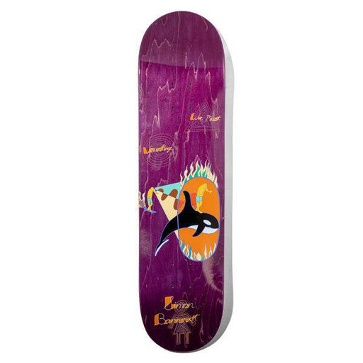 Girl Skateboards Simon Bannerot Visualize Purple Deck 8.0"-Black Sheep Skate Shop