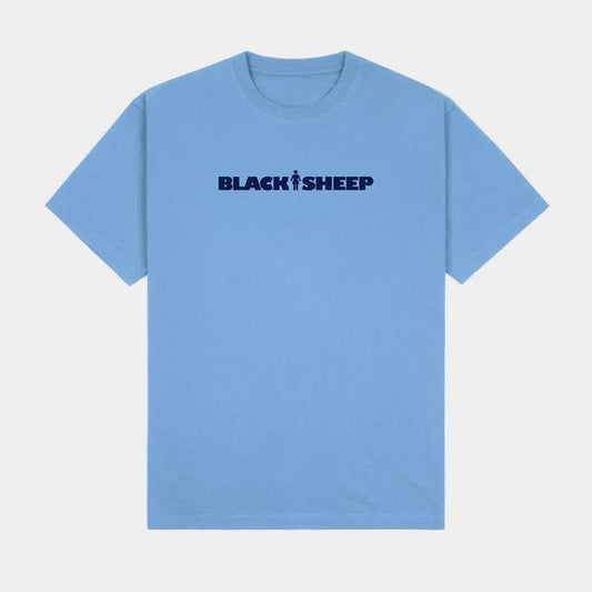 Girl Skateboards x Black Sheep T-Shirt Carolina Blue-Black Sheep Skate Shop