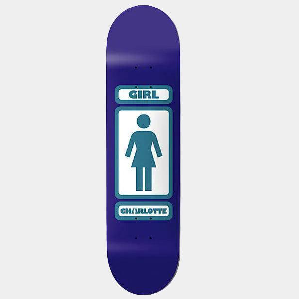 Girl Skateboards x Black Sheep "We OG Charlotte" Deck Purple 8.5"-Black Sheep Skate Shop