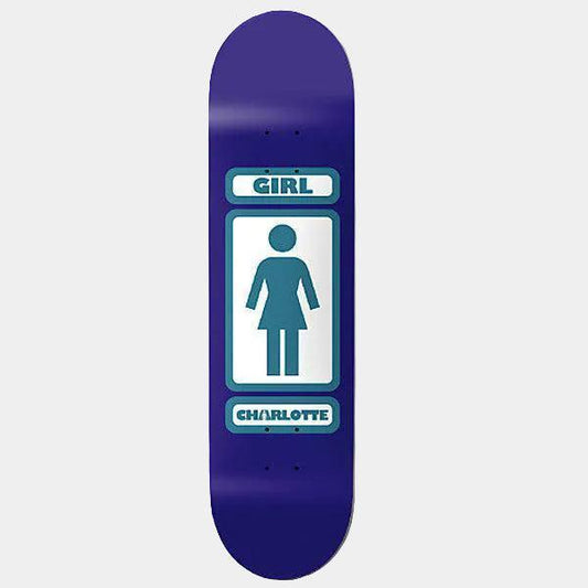 Girl Skateboards x Black Sheep "We OG Charlotte" Deck Purple 8.5"-Black Sheep Skate Shop
