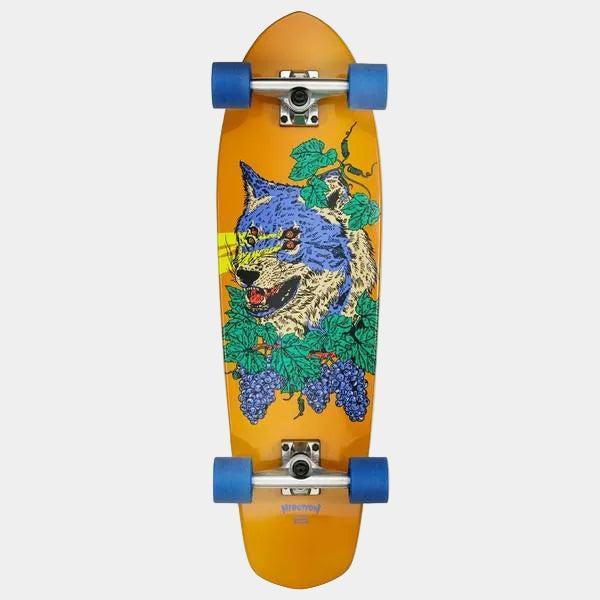 Globe Big Blazer Complete Longboard 32" Lazer Wolf-Black Sheep Skate Shop