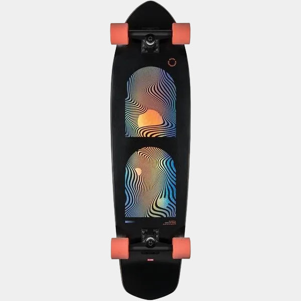 Globe Blazer XL Complete Longboard 36" Black - Orange-Black Sheep Skate Shop