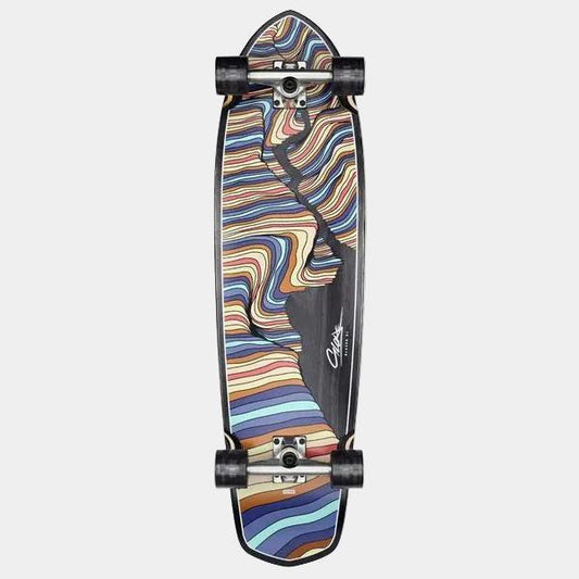 Globe Skateboards Blazer XL Complete Longboard 36" Flow-Black Sheep Skate Shop