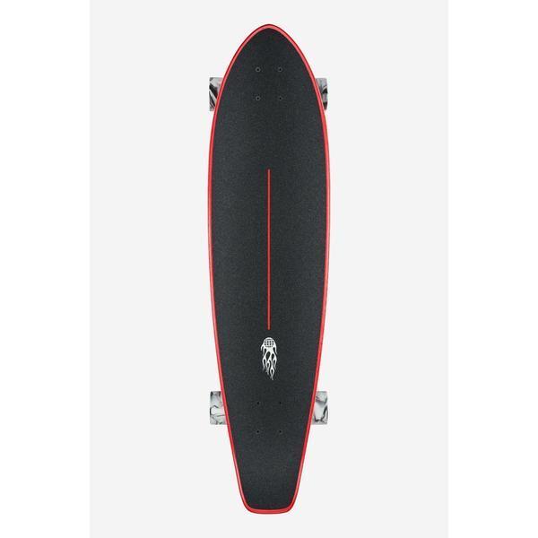 Globe The All-Time Complete Longboard 35" Red Flames-Black Sheep Skate Shop