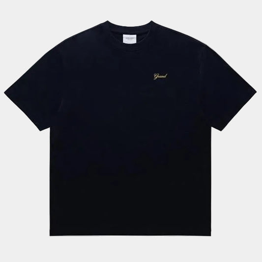 Grand Collection Grand Script T-Shirt Midnight Navy-Black Sheep Skate Shop