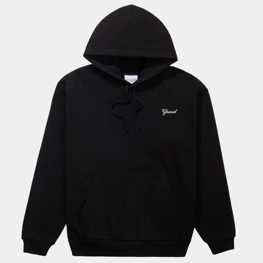 Grand Collection Script Hoodie Black-Black Sheep Skate Shop