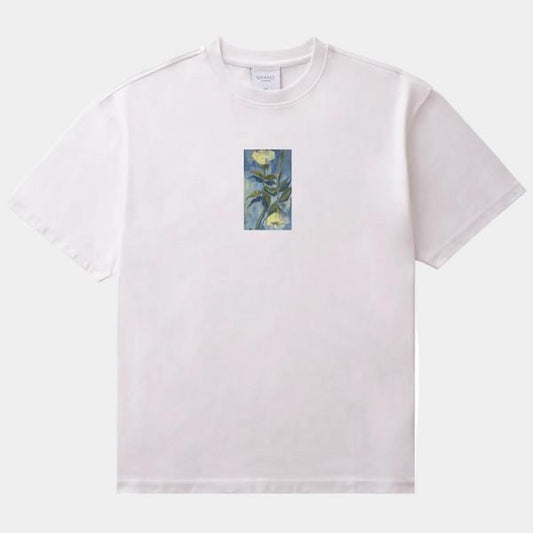 Grand Collection x Connor Champion White Roses T-Shirt White-Black Sheep Skate Shop