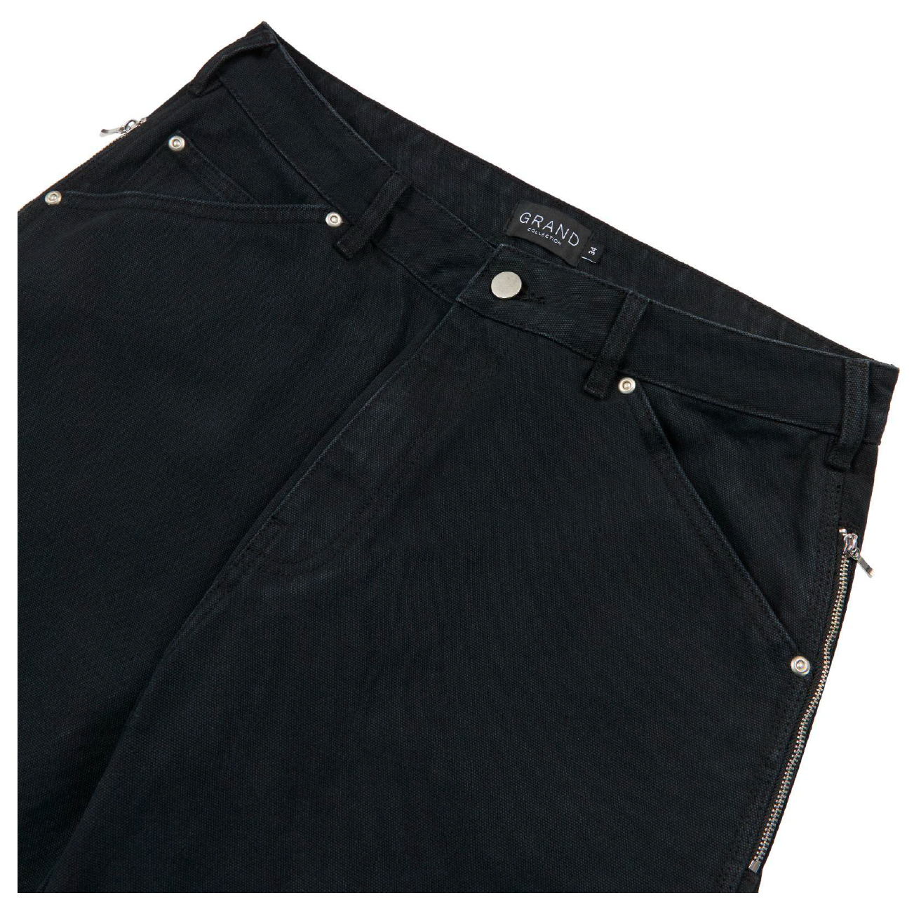 Grand Collection x Connor Champion Work Pant Washed Black-Black Sheep Skate Shop