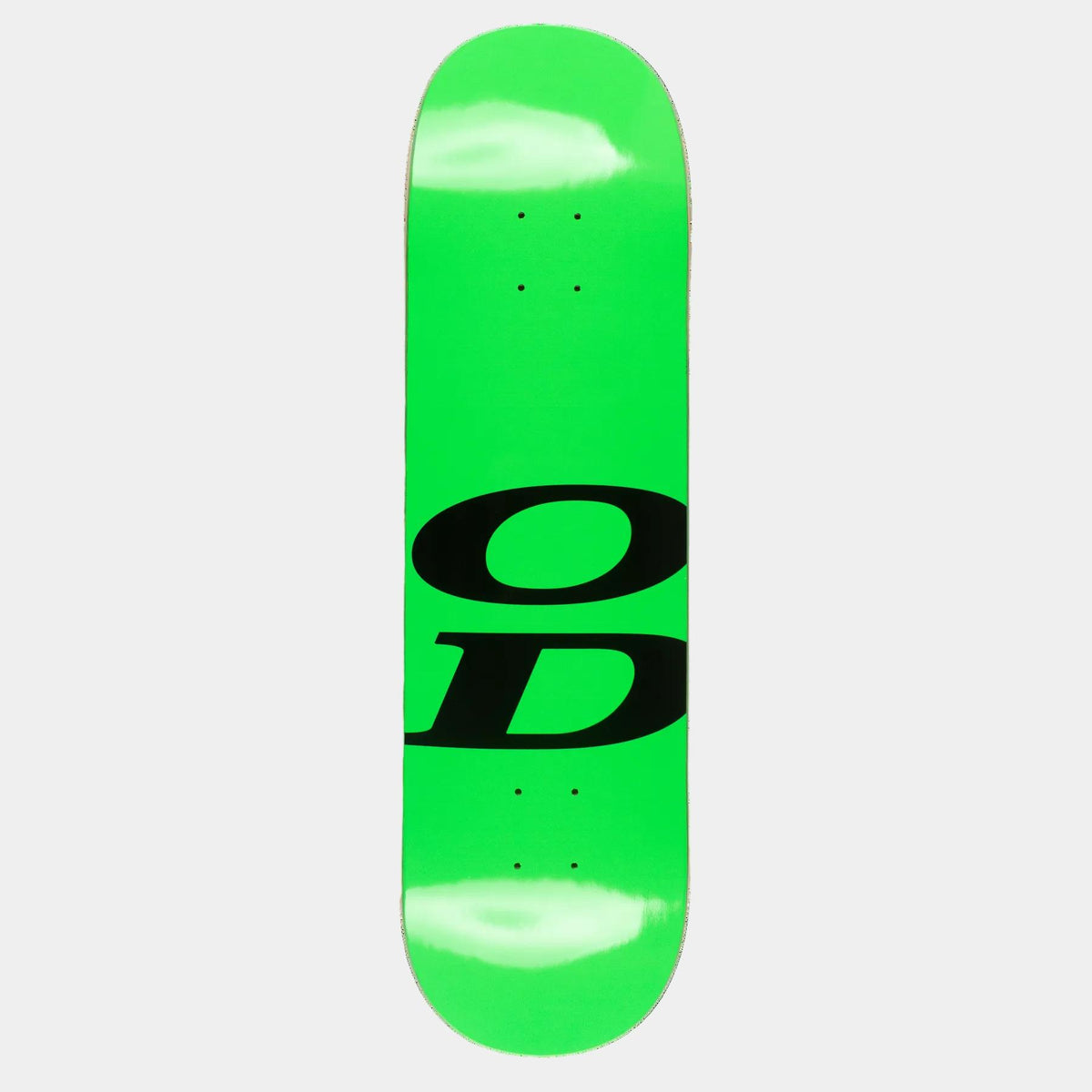 Hardbody Skateboards OD Stacked Neon Green Deck 8.38"