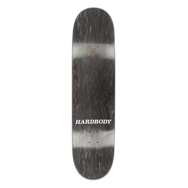 Hardbody Skateboards Classic Logo Deck 8.38" Silver-Black Sheep Skate Shop