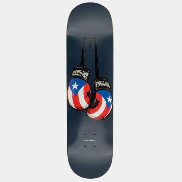 Hardbody Skateboards PR Gloves Deck 8.375" Navy-Black Sheep Skate Shop