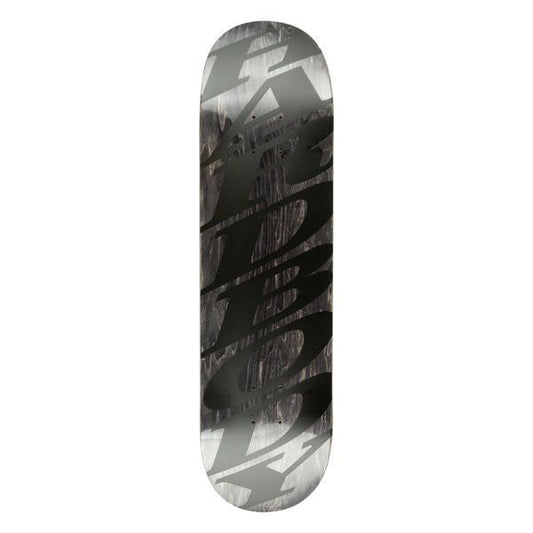 Hardbody Skateboards Stacked Logo Deck 8.5" Black Veneer-Black Sheep Skate Shop