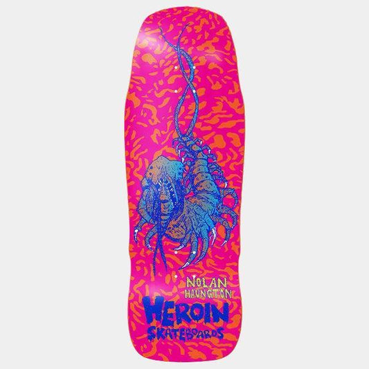 Heroin Skateboards Nolan Haungton Knock Off Deck 10.25"-Black Sheep Skate Shop