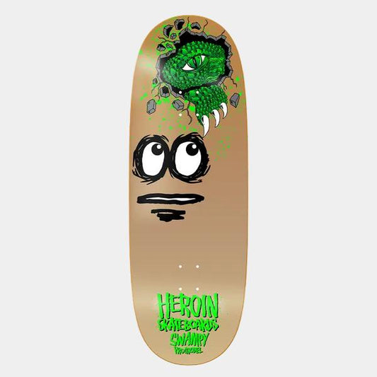Heroin Skateboards Swampy Egg Deck 11.0"-Black Sheep Skate Shop