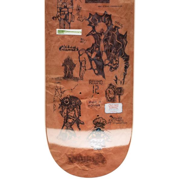 Hockey Skateboards Diego Todd Paper Cover Deck 8.5"-Black Sheep Skate Shop