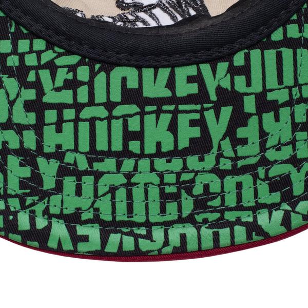 Hockey Skateboards EWOF Snapback Hat Tan - Burgundy-Black Sheep Skate Shop