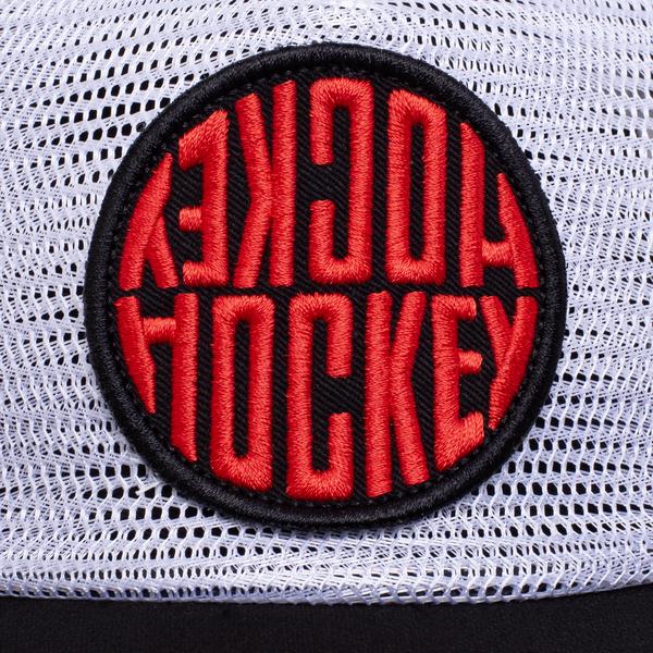 Hockey Skateboards Sewer Hat Reverse Trucker Snapback Hat Black - White-Black Sheep Skate Shop