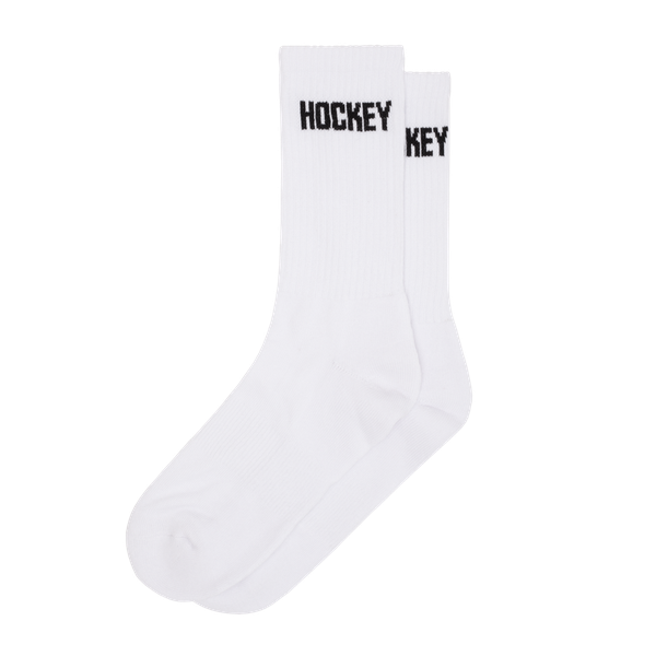 Hockey Skateboards Socks White-Black Sheep Skate Shop