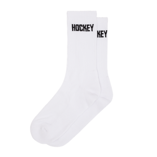 Hockey Skateboards Socks White-Black Sheep Skate Shop