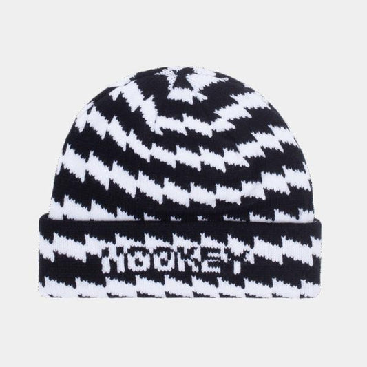 Hockey Skateboards Stress Beanie Black - White-Black Sheep Skate Shop