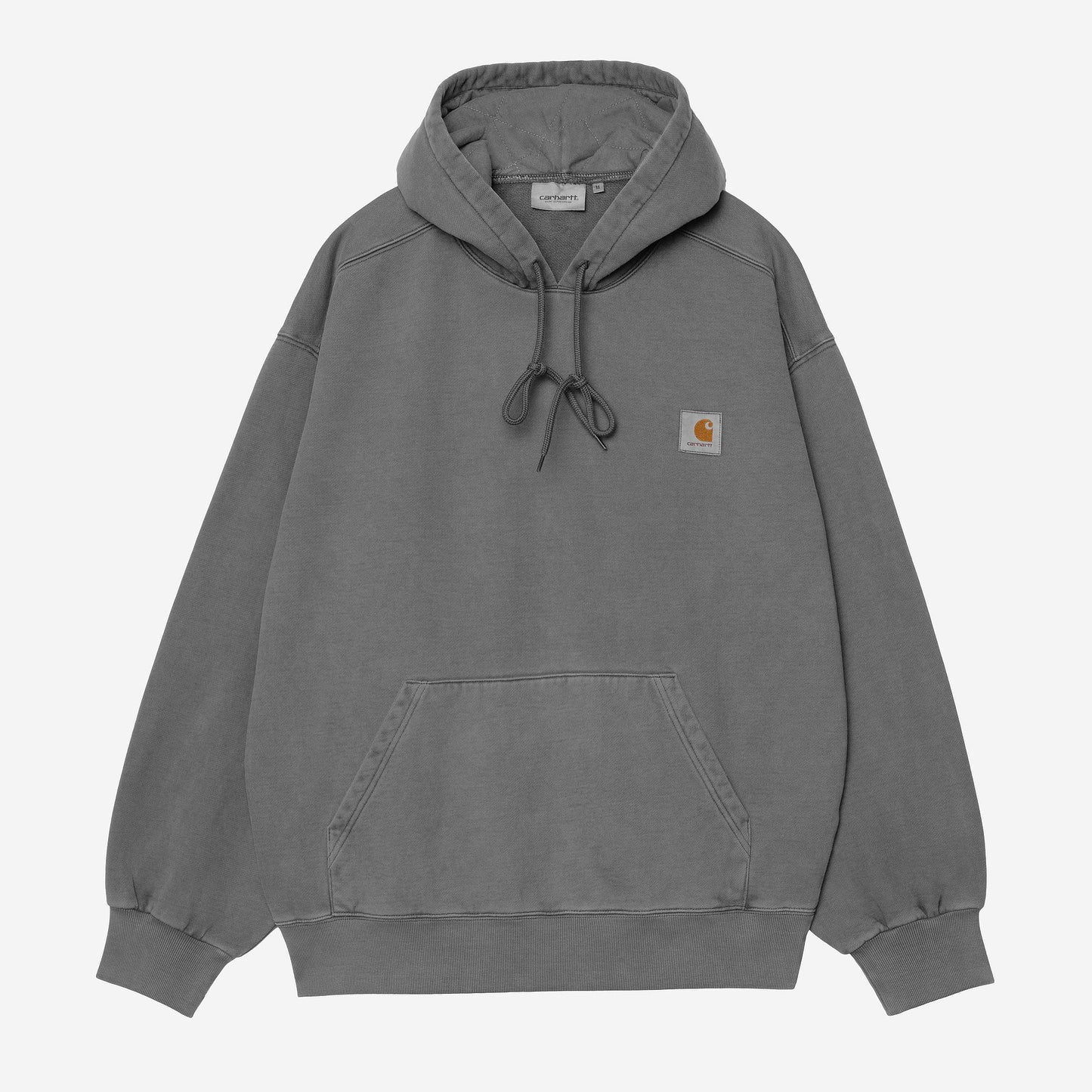 Carhartt WIP Hooded Vista Sweatshirt Black Garment Dyed