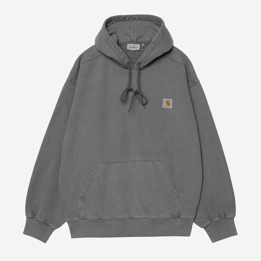 Carhartt WIP Hooded Vista Sweatshirt Black Garment Dyed