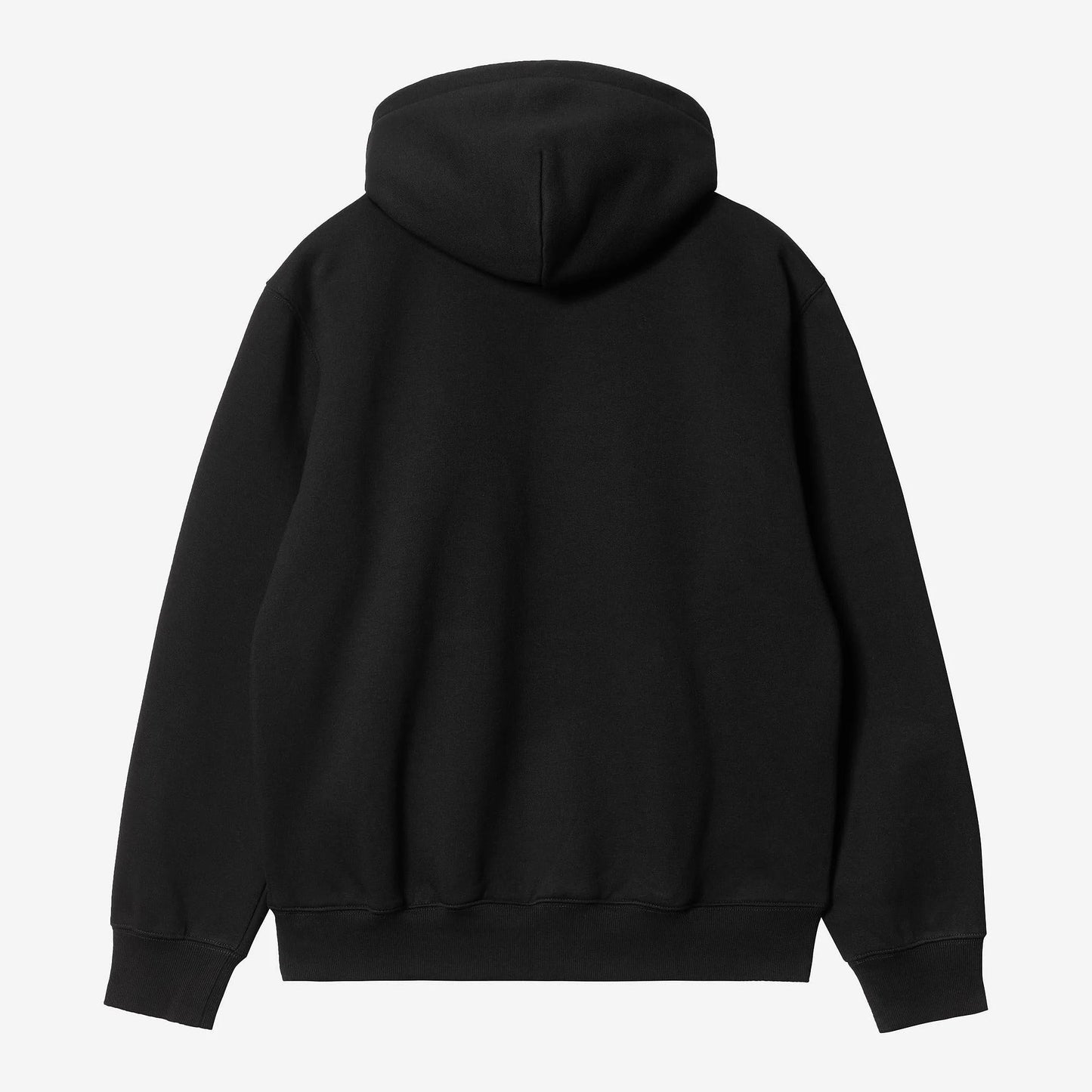 Carhartt WIP Hooded Embroidered Sweatshirt Black - White