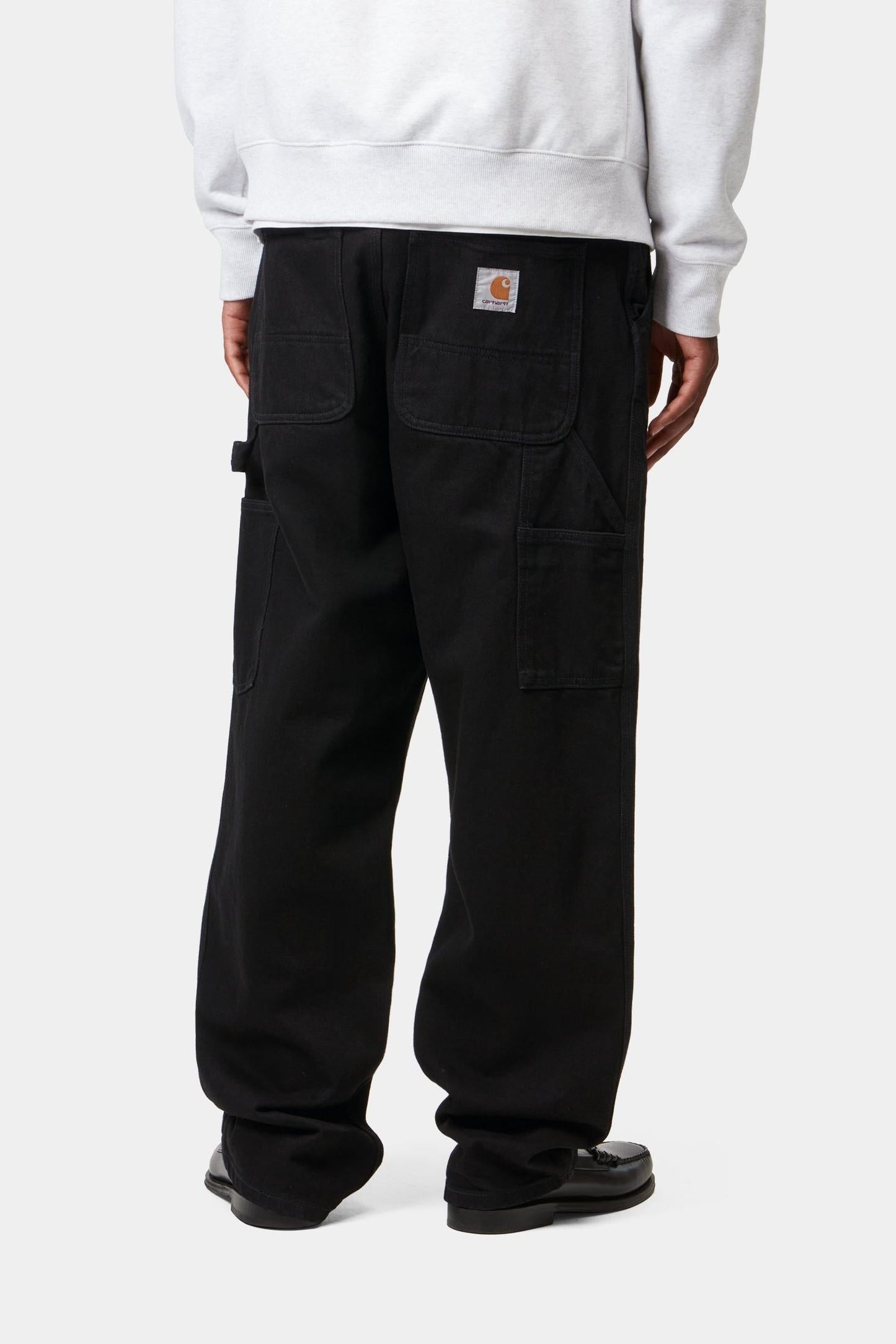 Carhartt WIP Single Knee Pant Denim Rinsed Black