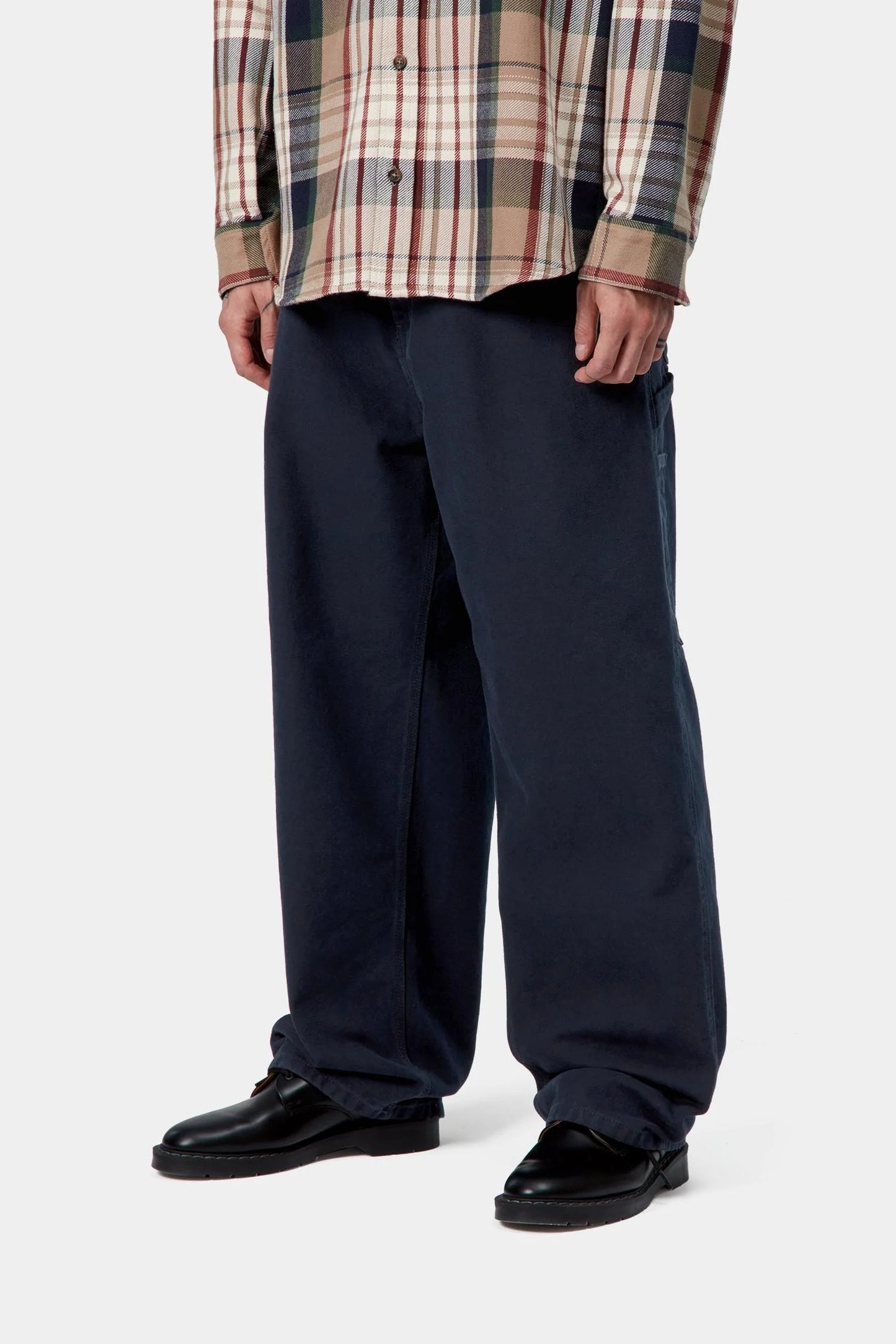 Carhartt WIP OG Single Knee Canvas Pant Deep Night Stone Washed