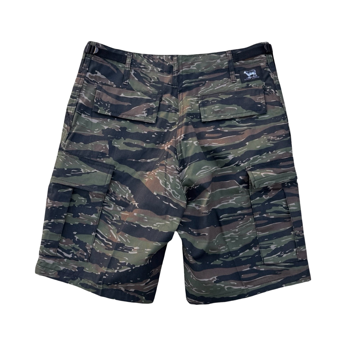 Black Sheep Cargo Skate Shorts - Tiger Stripe Camo