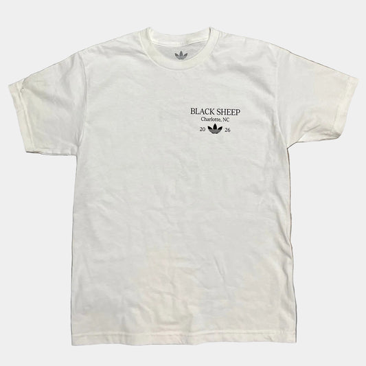 Adidas x Black Sheep Go Skate Day Tee White