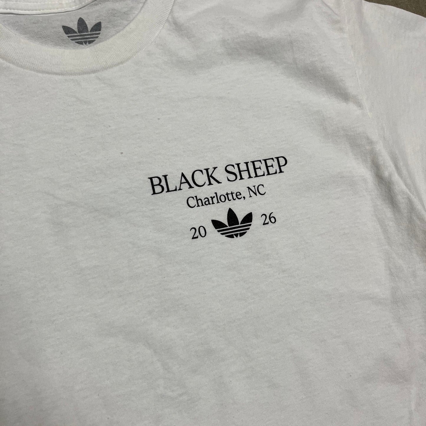 Adidas x Black Sheep Go Skate Day Tee White