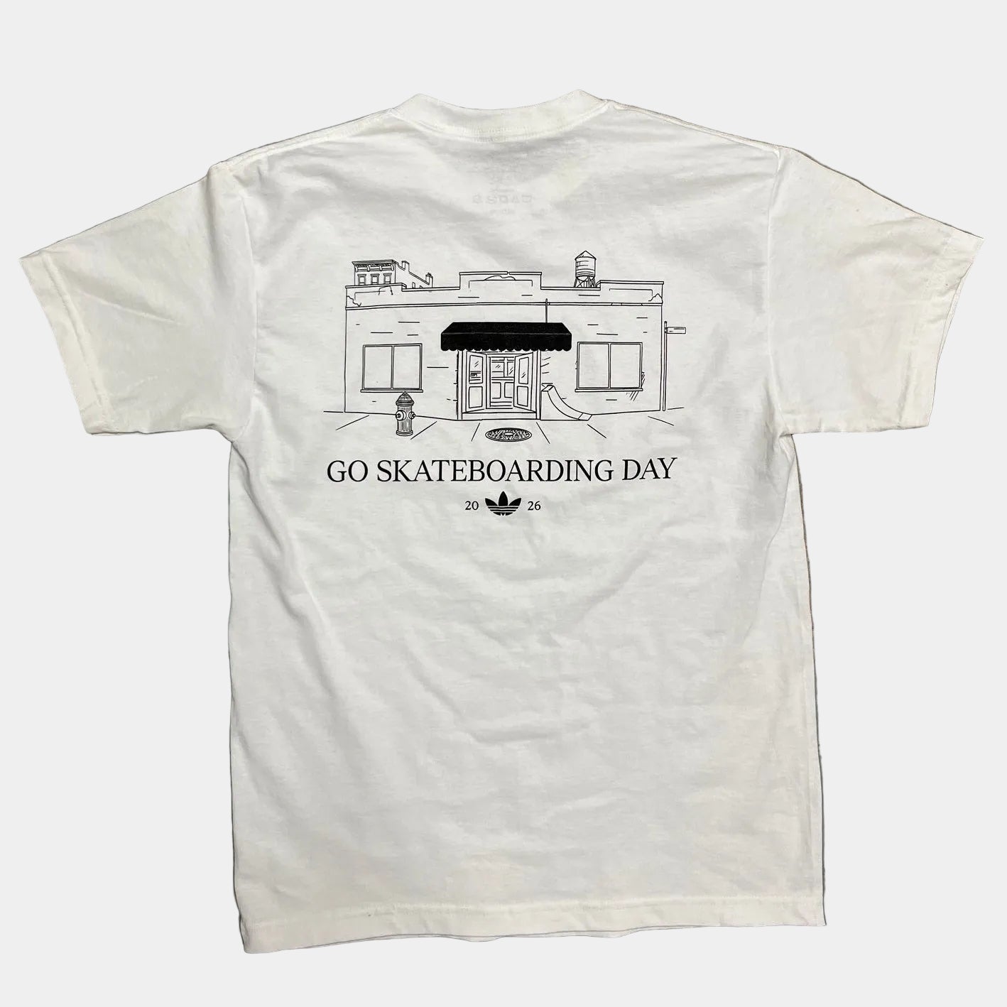 Adidas x Black Sheep Go Skate Day Tee White