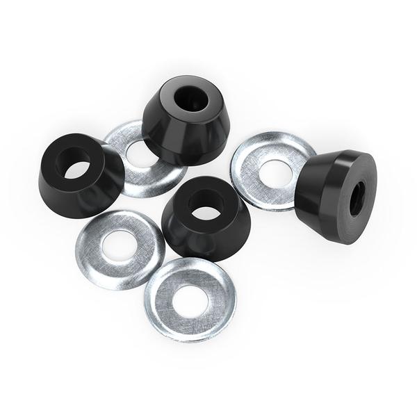 Independent Standard Conical Cushion Bushings 2 Pair w/ Washers 94a Hard Black-Black Sheep Skate Shop