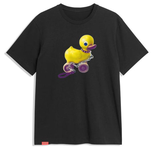 Jacuzzi Unlimited Skateboards Duck T-Shirt Black-Black Sheep Skate Shop