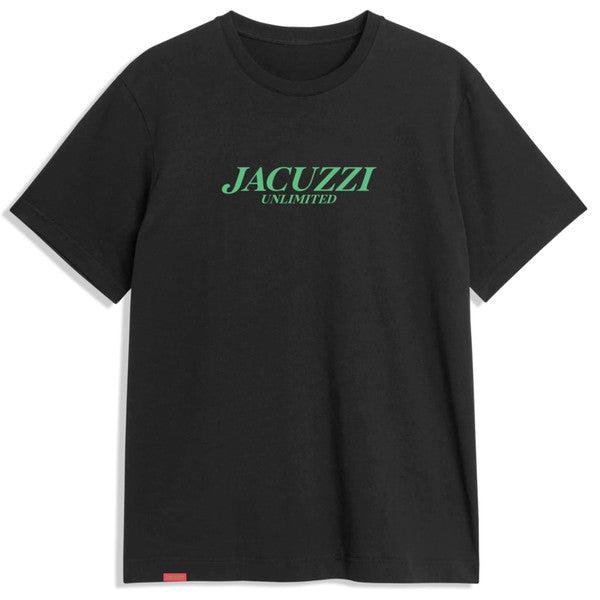 Jacuzzi Unlimited Skateboards Flavor T-Shirt Black-Black Sheep Skate Shop