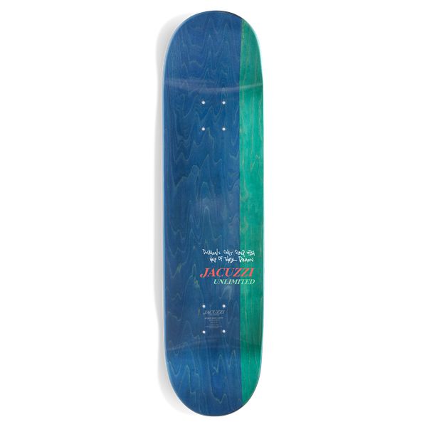 Jacuzzi Unlimited Skateboards John Dilo Flipper Deck 8.25"-Black Sheep Skate Shop