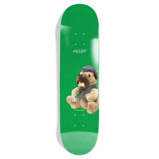 Jacuzzi Unlimited Skateboards Michael Pulizzi Know When To Hold Em EX7 Deck 8.375"-Black Sheep Skate Shop