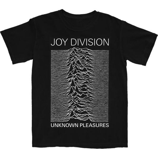 Joy Division Unknown Pleasures Tee Black-Black Sheep Skate Shop