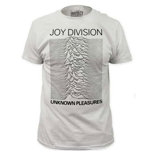 Joy Division Unknown Pleasures Tee White-Black Sheep Skate Shop