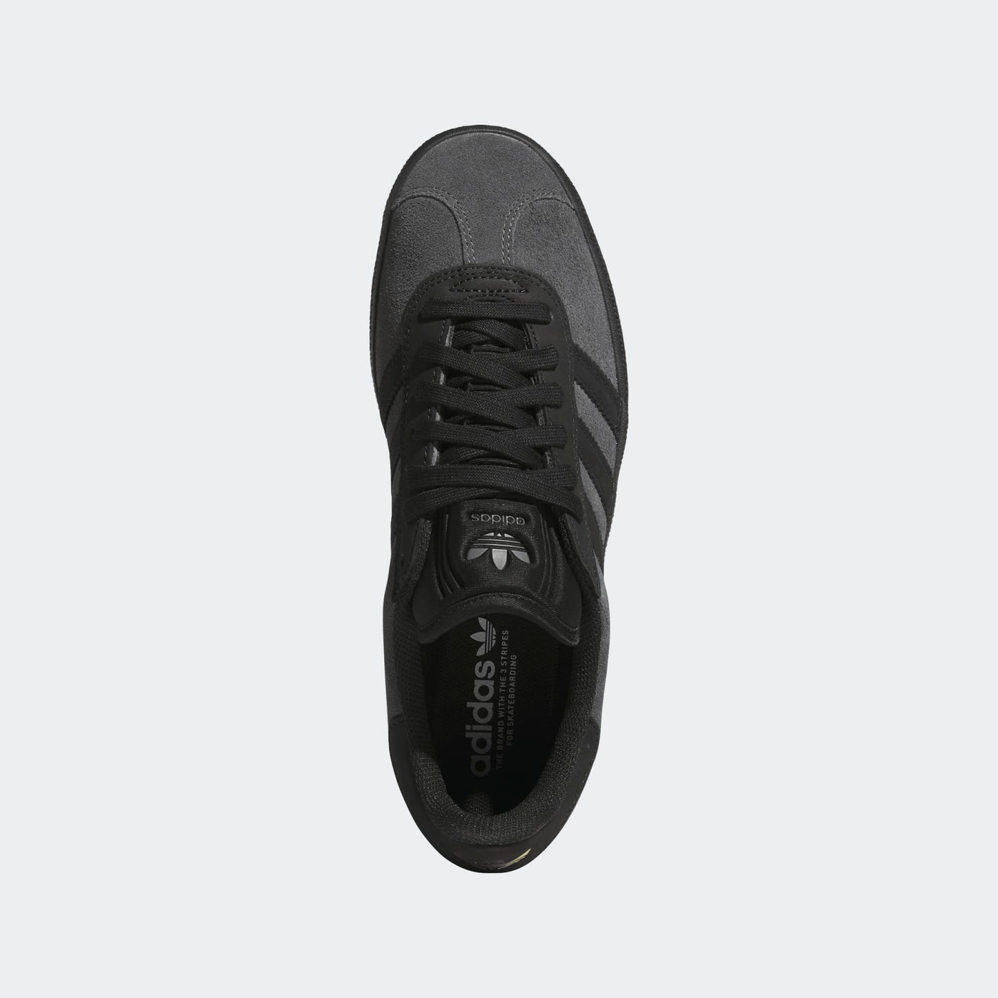 Adidas Gazelle ADV Grey - Black - Gold Metallic