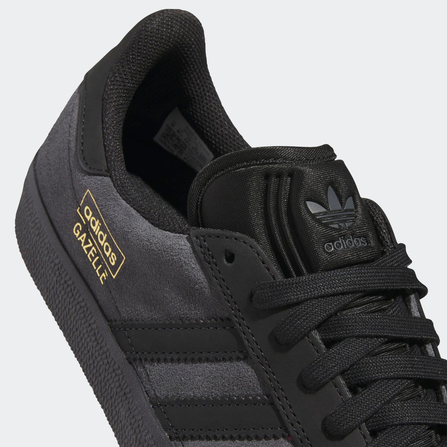 Adidas Gazelle ADV Grey - Black - Gold Metallic