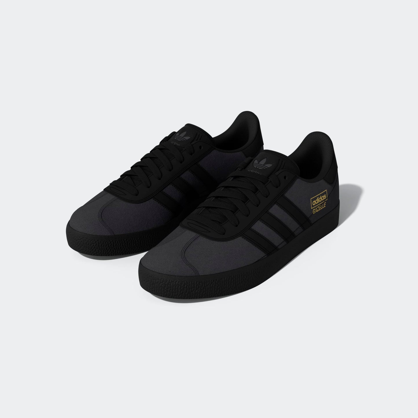 Adidas Gazelle ADV Grey - Black - Gold Metallic