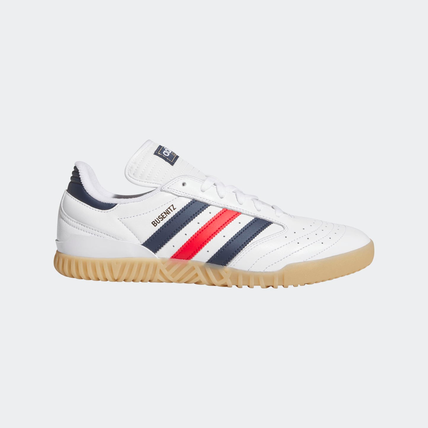 Adidas Busenitz Indoor Super Footwear White - Collegiate Navy - Better Scarlet