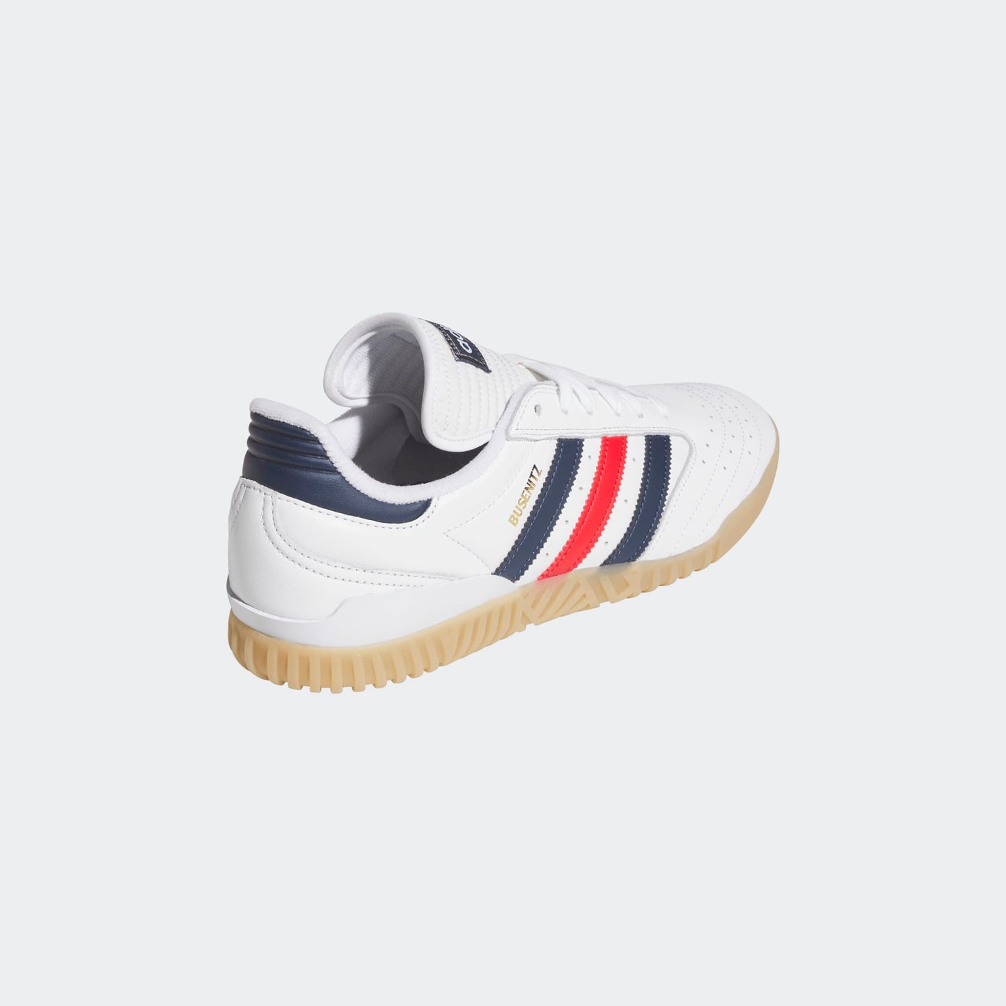 Adidas Busenitz Indoor Super Footwear White - Collegiate Navy - Better Scarlet