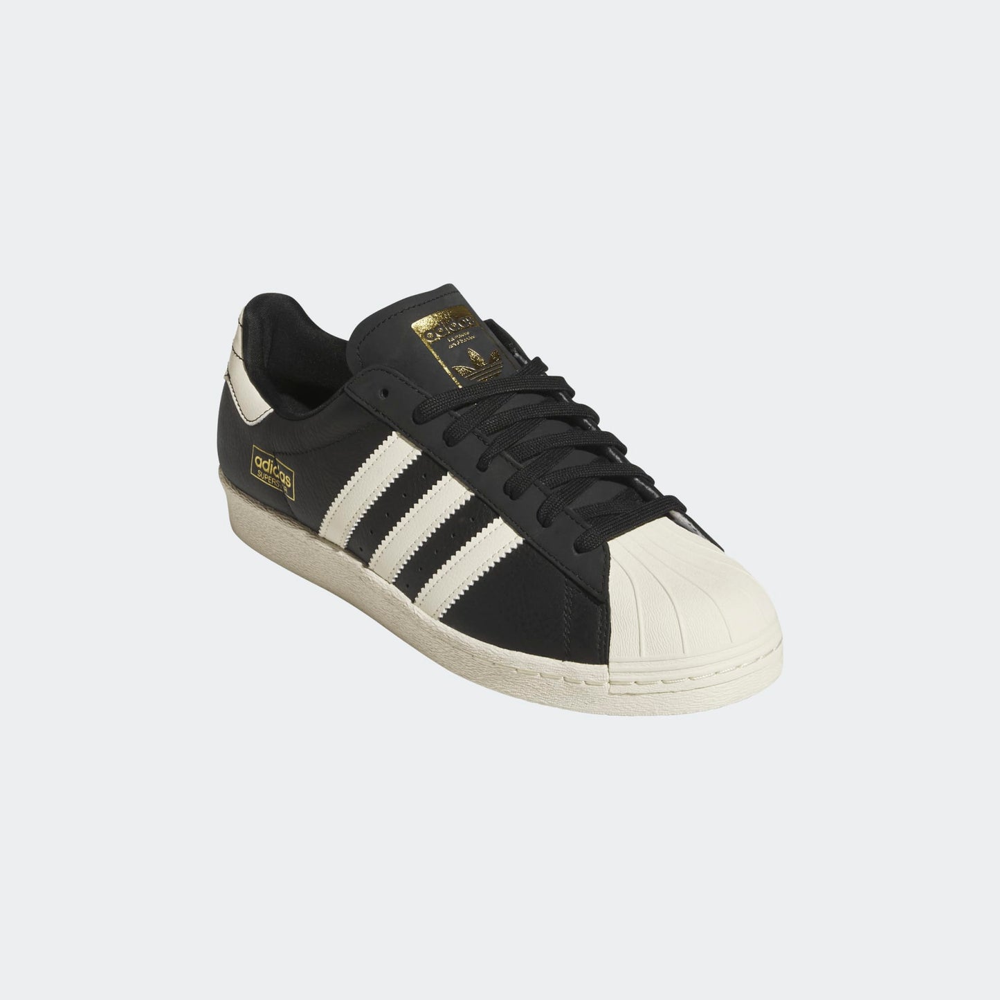 Adidas Superstar 80 ADV Leather Black - Cream - Gold Metallic
