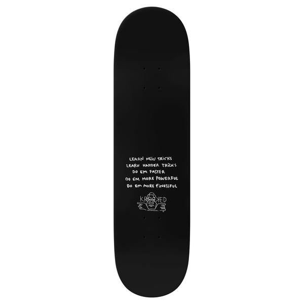 Krooked Skateboards Andrew Wilson Concealed Deck 8.38"-Black Sheep Skate Shop