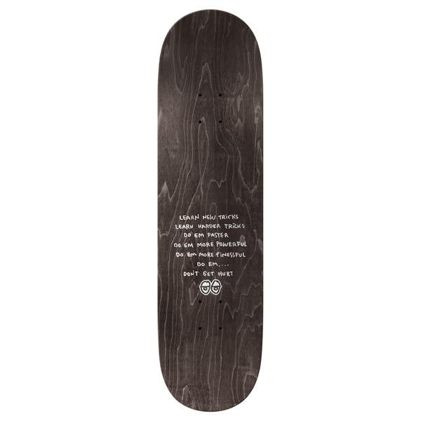 Krooked Skateboards Bobby Worrest Bigfoot Slick Bottom Twin Tail Deck 8.3"-Black Sheep Skate Shop
